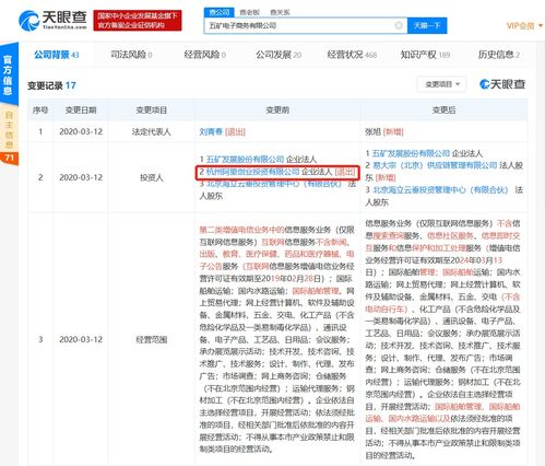 阿里巴巴退出钢铁b2b公司五矿电商,此前持股比例为44